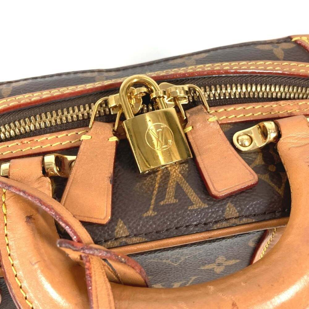 LOUIS VUITTON Brown Monogram Canvas Shoulder Bag - Picture 12 of 16